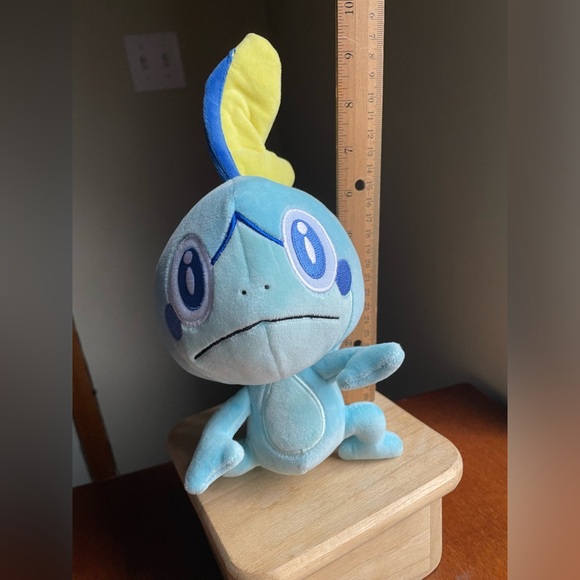 Pokemon Sobble 9" Plush Stuffed Animal Game Freak - Picture 9 of 10